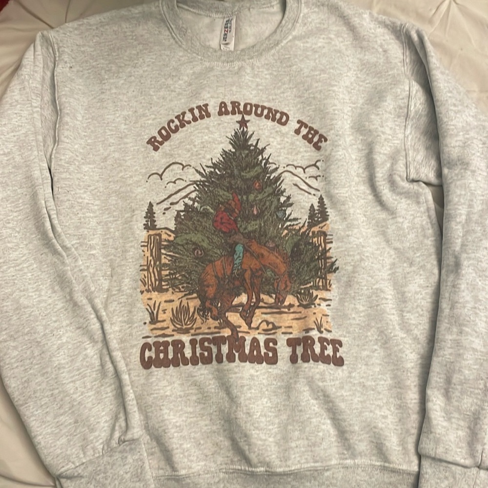 Western Christmas Sweatshirt